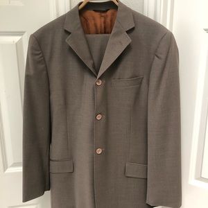 Dolce & gabbana taupe men’s gorgeous rust inside